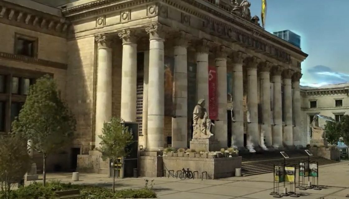 Palace of culture in Warsaw