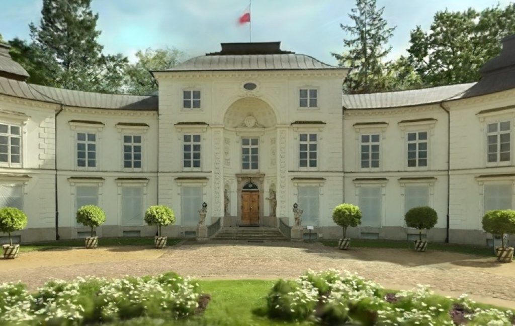 Myslewsicki palace Warsaw HD