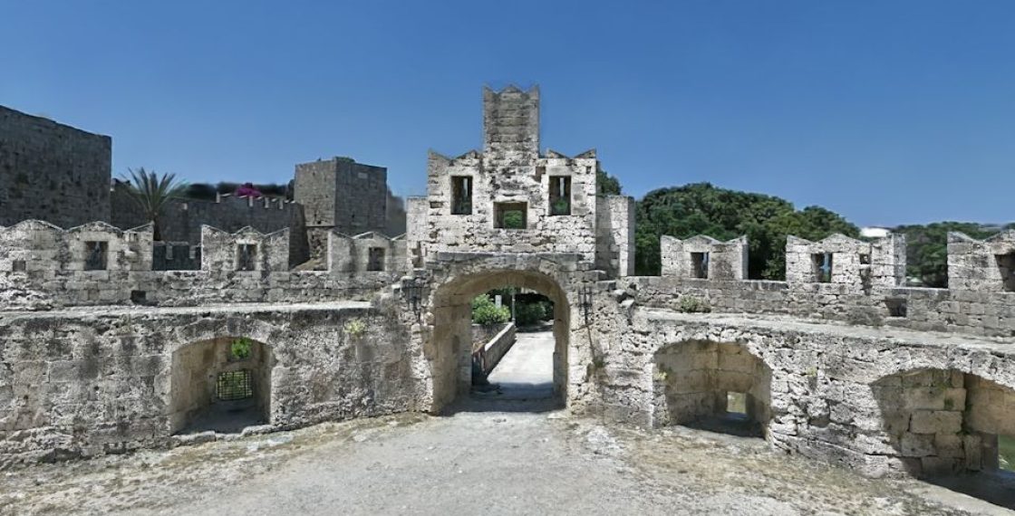 St Paul gates of Rhodes Castle