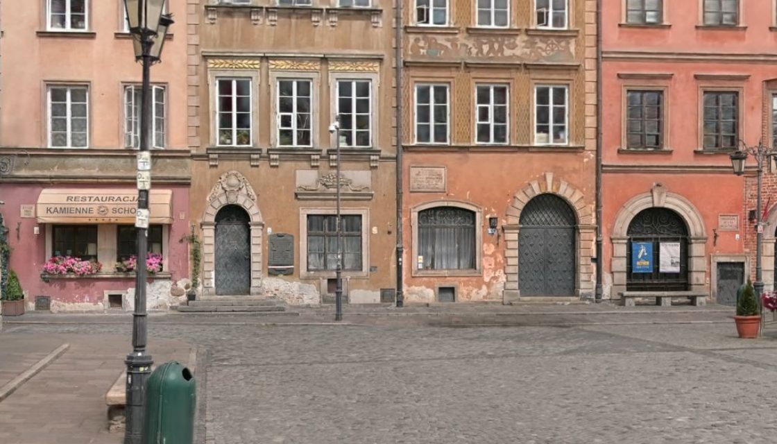 Old square Warsaw