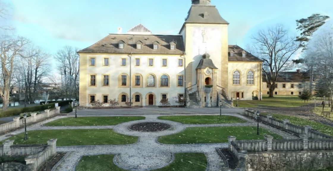 Castle Odrowążów in Kamien Slaski