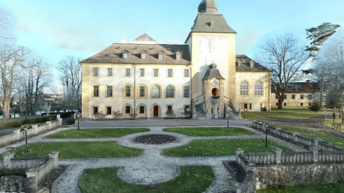 Castle Odrowążów in Kamien Slaski